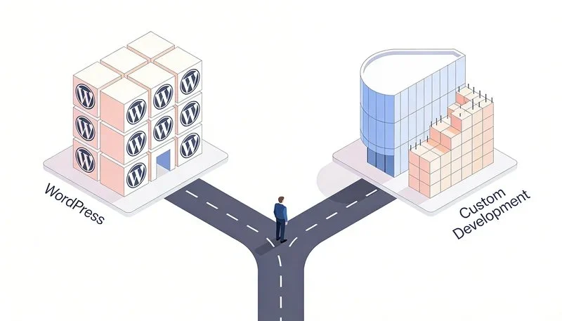 WordPress vs. custom razvoj: koje rješenje odabrati?